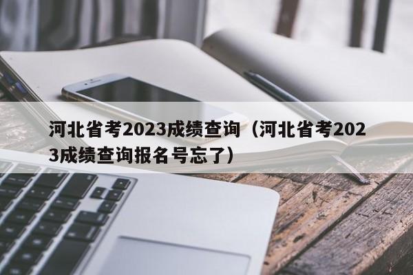 河北省考2023成绩查询（河北省考2023成绩查询报名号忘了）