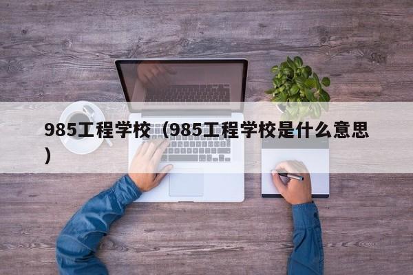 985工程学校（985工程学校是什么意思）